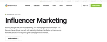 Brandwatch Influencer Marketing Software