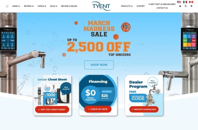 Tyent Water Ionizers