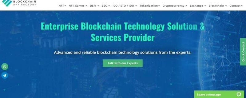 Blockchain App Factory