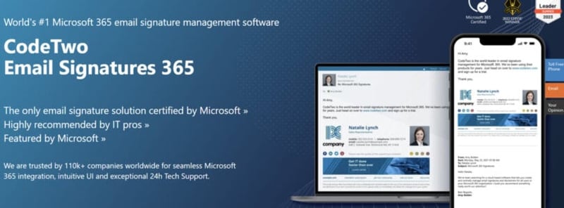 CodeTwo Email Signatures 365