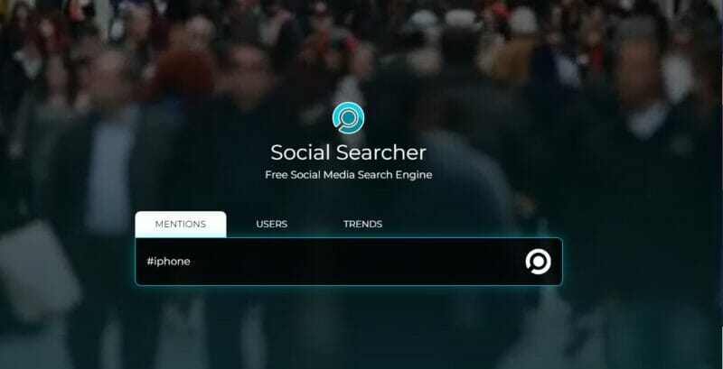 Social Searcher