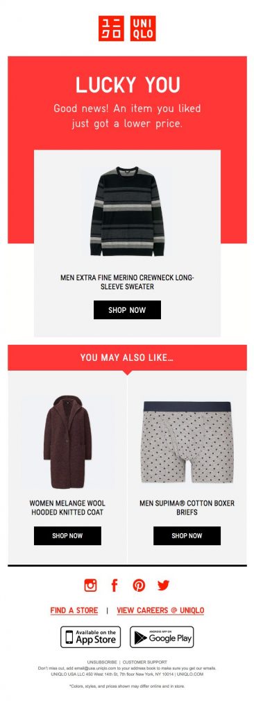 Uniqlo online shopping