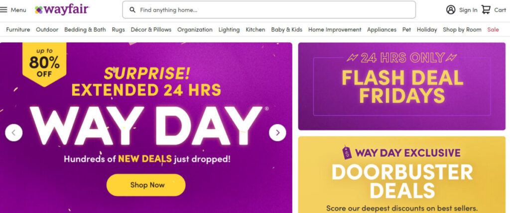 Wayfair company