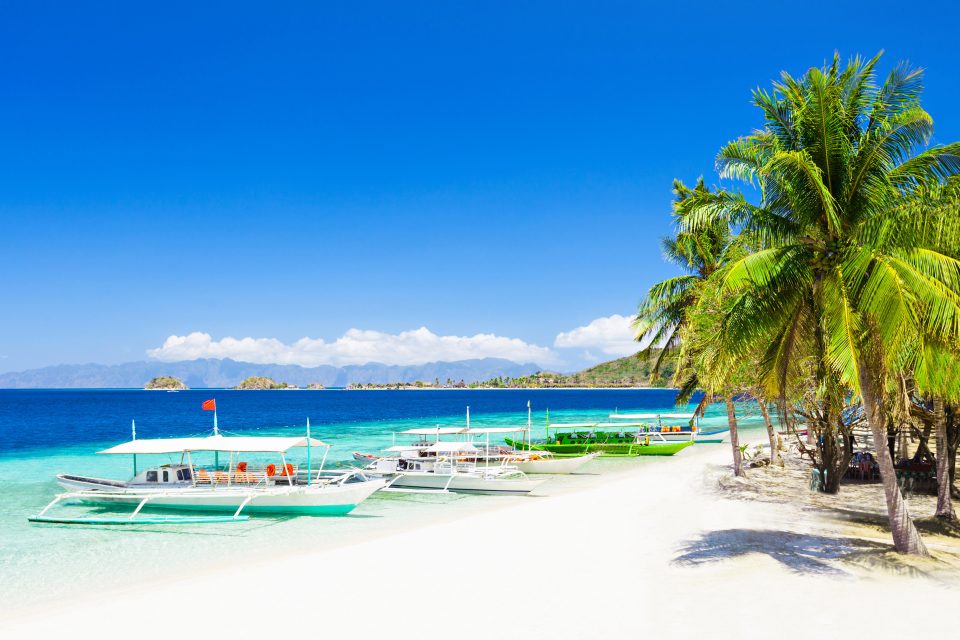 Perfect beach in the Philippines