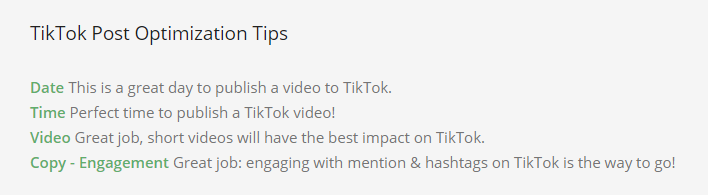 loomly / tiktok optimization tips